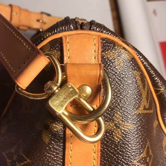 LOUIS VUITTON Monogram Speedy Bandouliere 30 - Picture 9 of 14